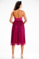 Sukienka A624 fuchsia-4 8996  | 14815-Fuchsia-L