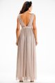 Sukienka A625 beige-5 8997  | 14816-Beige-L