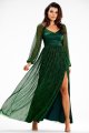 Sukienka A626 green-3 9002  | 14817-Green-L