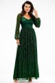 Sukienka A626 green-4 9002  | 14817-Green-L