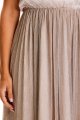 Sukienka A627 beige-5 9003  | 14818-Beige-L