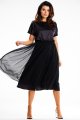 Sukienka A627 black-1 9004  | 14818-Black-L