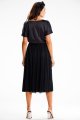Sukienka A627 black-3 9004  | 14818-Black-L