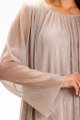 Sukienka A628 beige-5 9007  | 14819-Beige-LXL