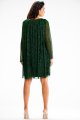 Sukienka A628 green-5 9009  | 14819-Green-LXL