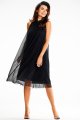 Sukienka A629 black-2 9011  | 14820-Black-L