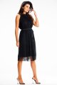 Sukienka A629 black-3 9011  | 14820-Black-L