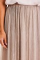Spódnica A630 beige-6 9013  | 14821-Beige-LXL