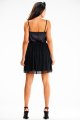 Spódnica A631 black-4 9017  | 14822-Black-LXL