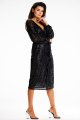 Sukienka A632 black-4 9019  | 14823-Black-L
