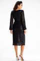 Sukienka A632 black-5 9019  | 14823-Black-L