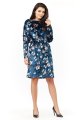 Sukienka A201 navy-1 9030  | 150-Navy-SM