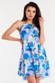 Sukienka A499 blue-2 9034  | 15237-Blue-LXL