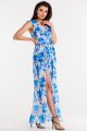 Sukienka A502 blue-3 9043  | 15240-Blue-L