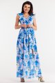 Sukienka A502 blue-4 9043  | 15240-Blue-L
