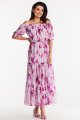 Sukienka A504 magnolia-1 9049  | 15242-Magnolia-L