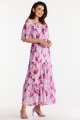 Sukienka A504 magnolia-4 9049  | 15242-Magnolia-L