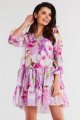 Sukienka A507 violet-2 9052  | 15244-Violet-LXL