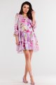 Sukienka A507 violet-3 9052  | 15244-Violet-LXL