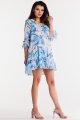 Sukienka A507 white-blue-3 9054  | 15244-White-Blue-LXL