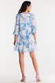 Sukienka A507 white-blue-6 9054  | 15244-White-Blue-LXL