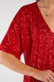 Sukienka A566 red-7 9064  | 12486-Red-ONE-SIZE
