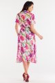 Sukienka A510 pink-white-5 9068  | 15247-Pink-White-L