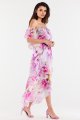 Spódnica A512 violet-3 9076  | 15249-Violet-LXL