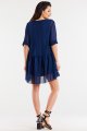 Sukienka A514 navy-8 9080  | 15251-Navy-LXL