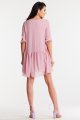 Sukienka A514 powder pink-4 9081  | 15251-Powder pink-LXL