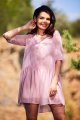Sukienka A514 powder pink-7 9081  | 15251-Powder pink-LXL