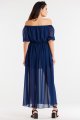Sukienka A515 navy-4 9082  | 15252-Navy-LXL