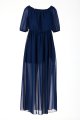 Sukienka A515 navy-6 9082  | 15252-Navy-LXL