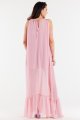 Sukienka A516 powder pink-6 9085  | 15253-Powder pink-LXL