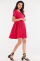 Sukienka A517 fuchsia-3 9087  | 15254-Fuchsia-L