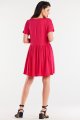 Sukienka A517 fuchsia-5 9087  | 15254-Fuchsia-L