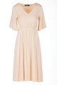 Sukienka A518 beige-8 9088  | 15255-Beige-L