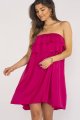 Sukienka A658 fuchsia-3 9095  | 15477-Fuchsia-LXL