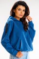 Bluza M336 blue-1 9102  | 15510-Blue-LXL