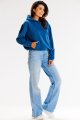 Bluza M336 blue-3 9102  | 15510-Blue-LXL