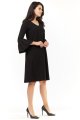 Sukienka A207 black-2 9104  | 156-Black-SM