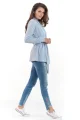 Sweter A214 blue-7 9109  | 167-Blue-SM