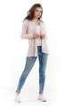 Sweter A214 pink-3 9110  | 167-Pink-SM