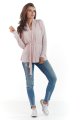 Sweter A214 pink-5 9110  | 167-Pink-SM