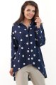 Koszula A217 navy-2 9111  | 169-Navy-S