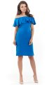 Sukienka A221 blue-1 9113  | 173-Blue-S
