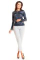 Bluzka A234 navy-1 9121  | 187-Navy-S
