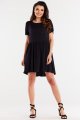 Sukienka A517 black-2 9127  | 15254-Black-L