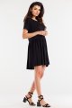 Sukienka A517 black-5 9127  | 15254-Black-L