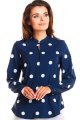 Koszula A239 navy-4 9129  | 193-Navy-S
